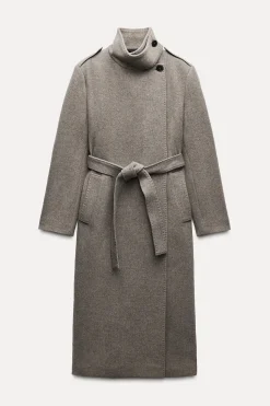 Clearance ABRIGO MEZCLA LANA ZW COLLECTION Mujer Abrigos / Anoraks