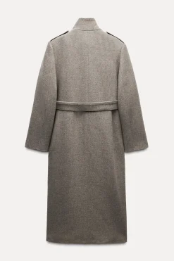Clearance ABRIGO MEZCLA LANA ZW COLLECTION Mujer Abrigos / Anoraks