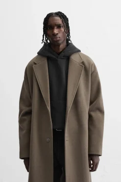 Fashion ABRIGO OVERSIZE FIT Hombre Cazadoras|Abrigos / Gabardinas