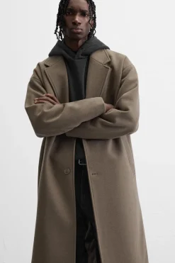 Fashion ABRIGO OVERSIZE FIT Hombre Cazadoras|Abrigos / Gabardinas