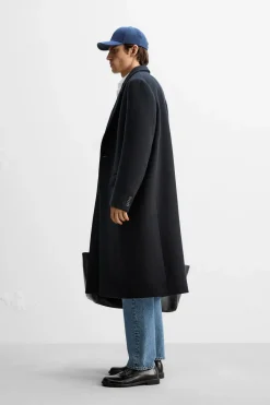 Discount ABRIGO OVERSIZED FIT Hombre Cazadoras|Abrigos / Gabardinas