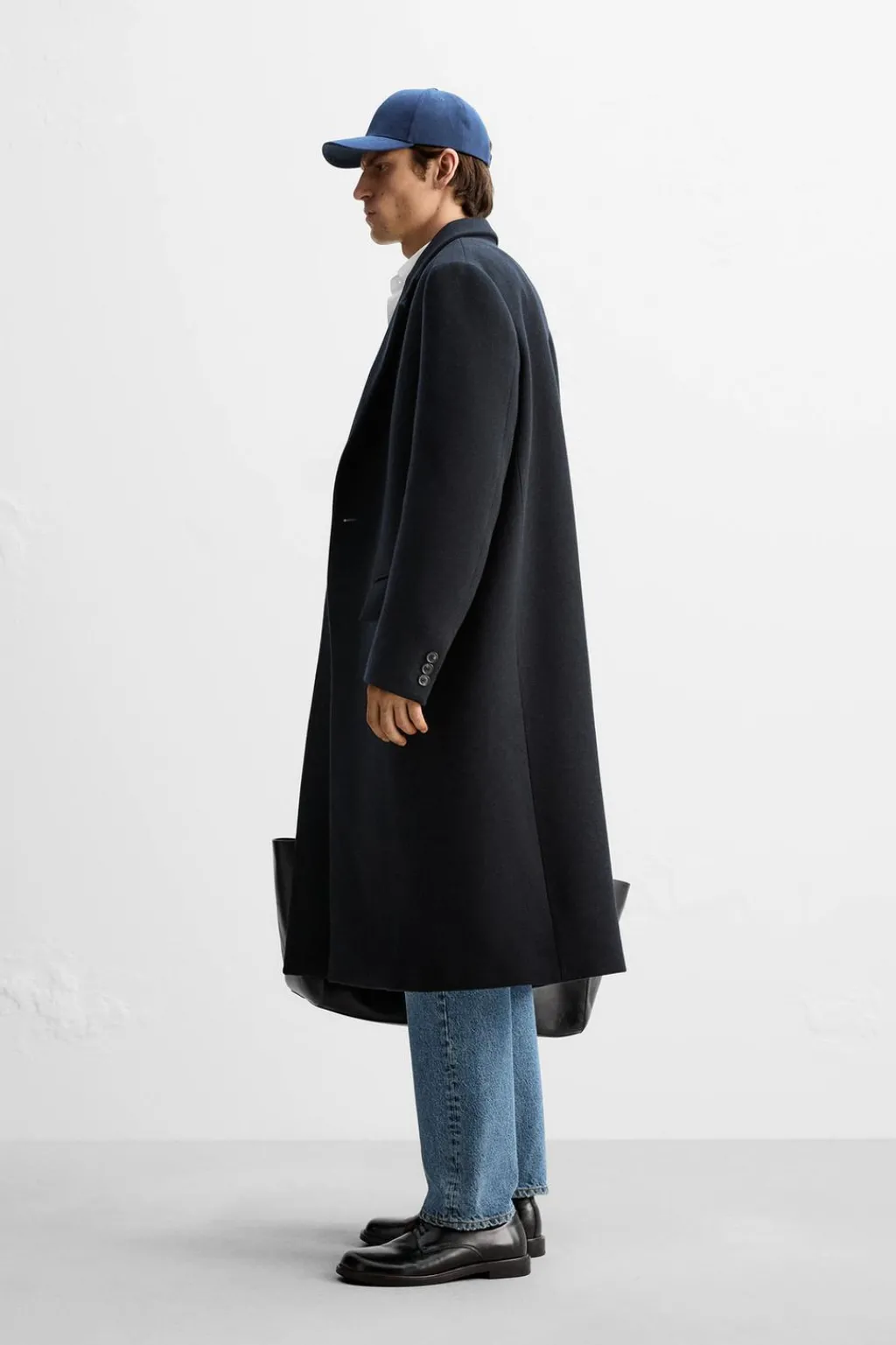 Discount ABRIGO OVERSIZED FIT Hombre Cazadoras|Abrigos / Gabardinas