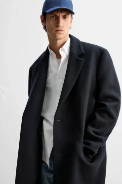 Discount ABRIGO OVERSIZED FIT Hombre Cazadoras|Abrigos / Gabardinas