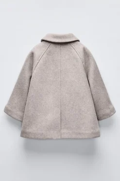 Niños ZARA 1½ - 6 Años·Abrigos|6 - 18 Meses·Abrigos / Buzos<ABRIGO PAÑO