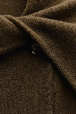 Discount ABRIGO SOLAPA ANCHA 100% LANA Mujer Abrigos / Anoraks|Cárdigan / Jerséis