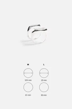 Clearance ANILLOS COMBINADOS PACK 2 Hombre Accesorios