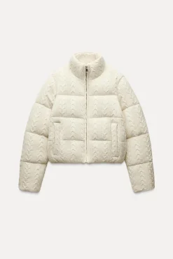 Discount ANORAK ACOLCHADO PUNTO Mujer Abrigos / Anoraks