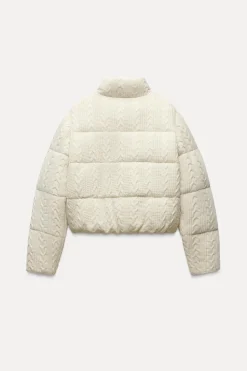 Discount ANORAK ACOLCHADO PUNTO Mujer Abrigos / Anoraks