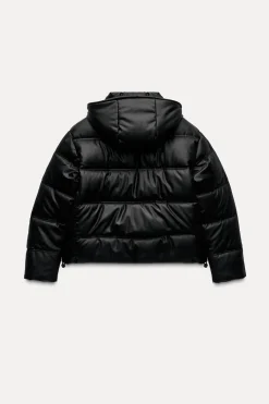 Discount ANORAK EFECTO PIEL WIND PROTECTION Mujer Abrigos / Anoraks