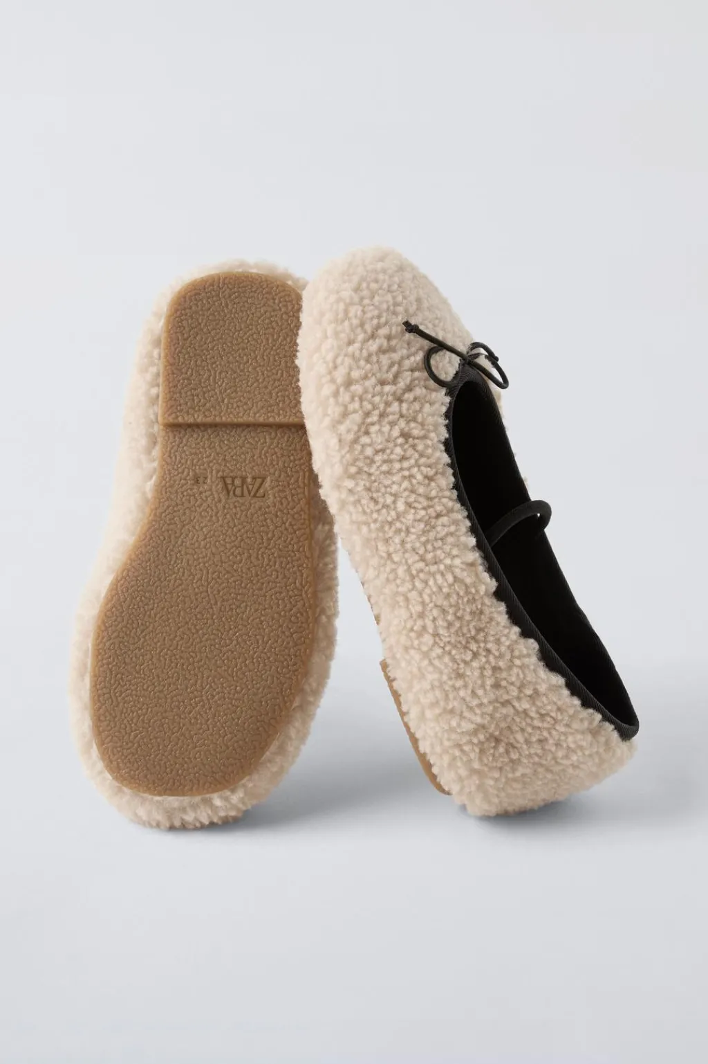 Niños ZARA 1½ - 6 Años·Zapatos<BAILARINA BORREGUILLO