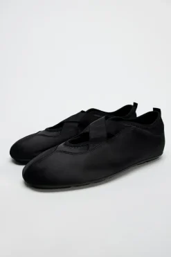 Discount BAILARINA DEPORTIVA SATINADA Mujer Zapatos