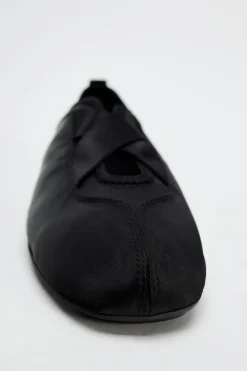 Discount BAILARINA DEPORTIVA SATINADA Mujer Zapatos