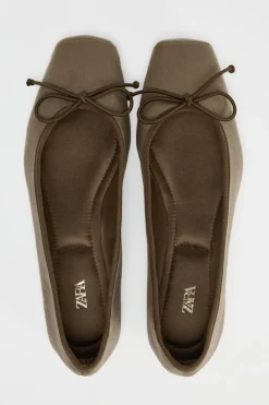 Discount BAILARINA EFECTO TERCIOPELO Mujer Zapatos
