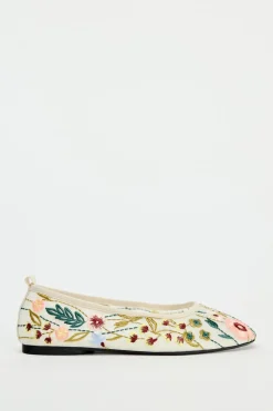 Discount BAILARINA FLORES Mujer Zapatos