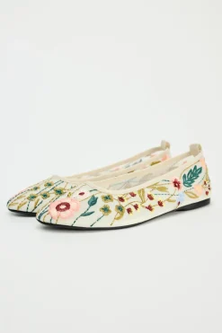 Discount BAILARINA FLORES Mujer Zapatos