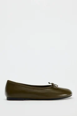 Clearance BAILARINA LAZO PIEL Mujer Zapatos