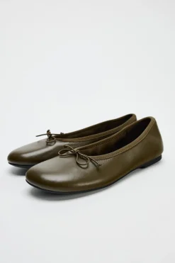 Clearance BAILARINA LAZO PIEL Mujer Zapatos