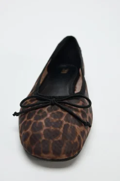 Discount BAILARINA MESH ESTAMPADO ANIMAL Mujer Zapatos