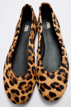 Best BAILARINA PIEL ESTAMPADO ANIMAL Mujer Zapatos