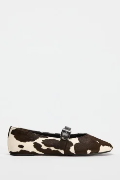 Best BAILARINA PIEL ESTAMPADO ANIMAL Mujer Zapatos