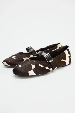Best BAILARINA PIEL ESTAMPADO ANIMAL Mujer Zapatos