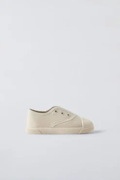 Niños ZARA 1½ - 6 Años·Zapatos|1½ - 6 Años·Zapatos<BAMBA ELÁSTICO ALGODÓN