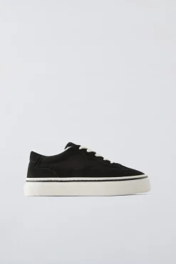 Niños ZARA 6 - 14 Años·Zapatos|6 - 14 Años·Deporte / Chándal<BAMBA SKATE PIEL