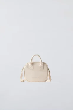 Niños ZARA 6 - 14 Años·Bolsos / Mochilas<BANDOLERA ACHAROLADA