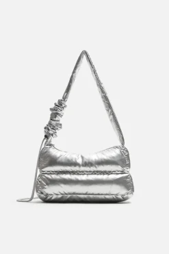 Outlet BANDOLERA ACOLCHADA METALIZADA Hombre Bolsos / Mochilas