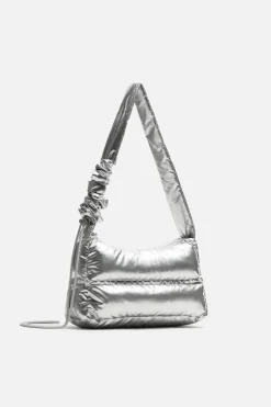 Outlet BANDOLERA ACOLCHADA METALIZADA Hombre Bolsos / Mochilas