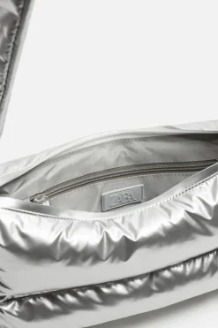 Outlet BANDOLERA ACOLCHADA METALIZADA Hombre Bolsos / Mochilas