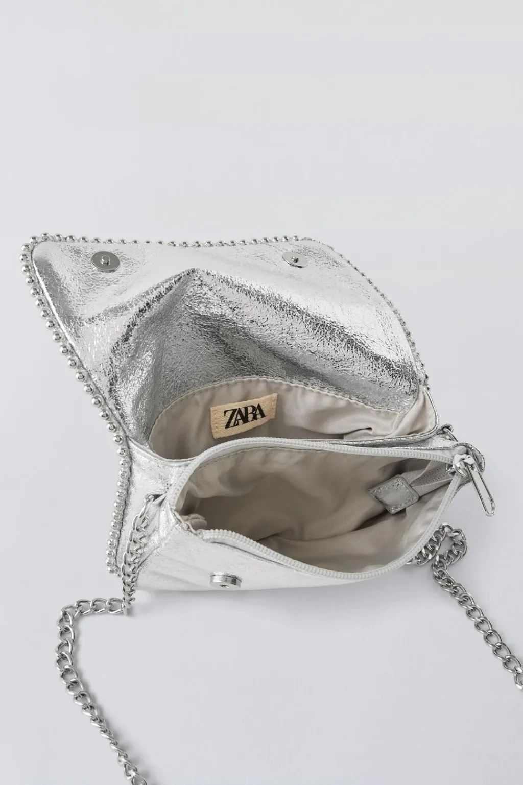 Niños ZARA 6 - 14 Años·Bolsos / Mochilas<BANDOLERA METALIZADA