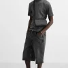 Online BANDOLERA TEXTURA CON MONEDERO Hombre Bolsos / Mochilas