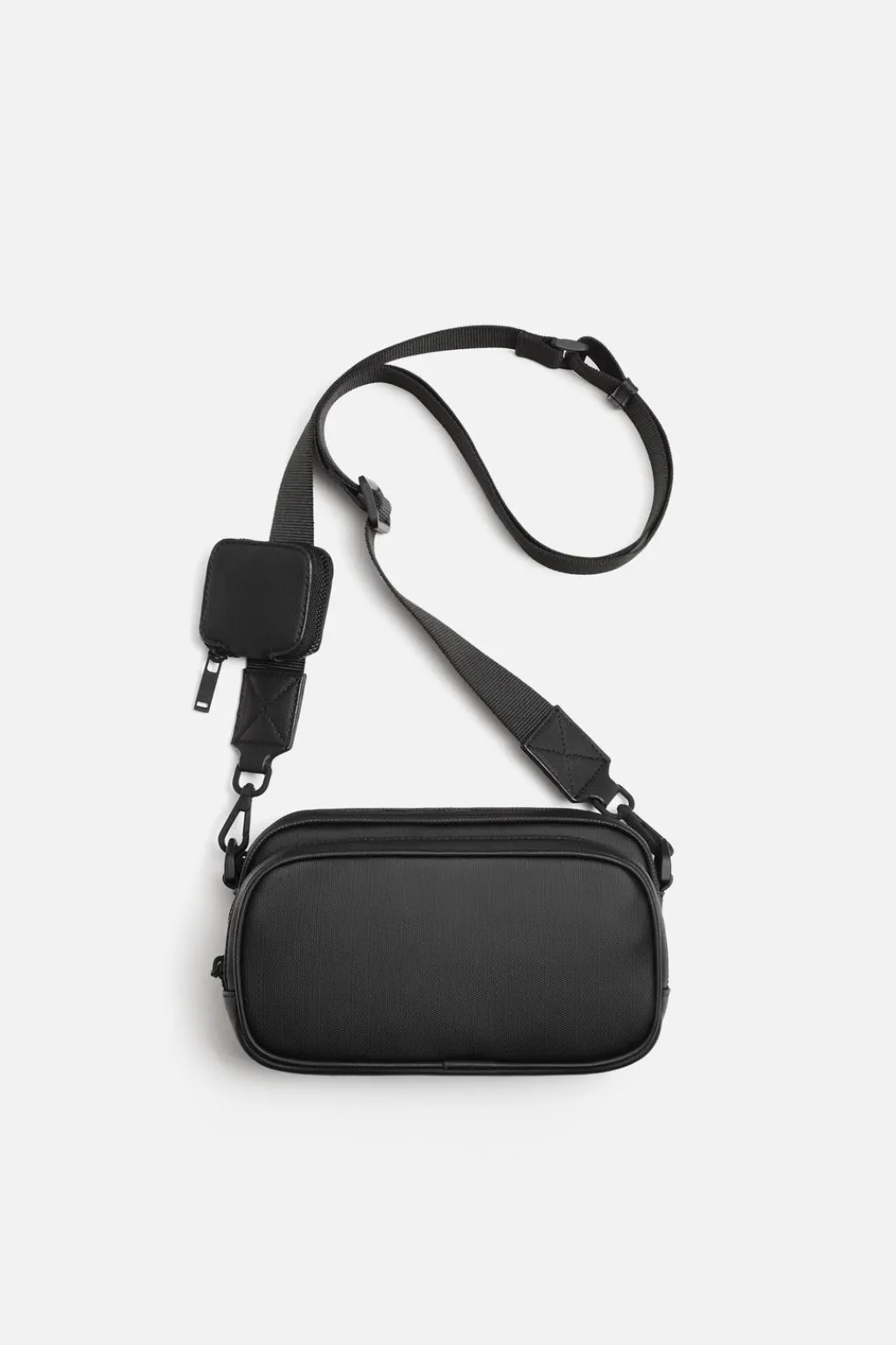 Online BANDOLERA TEXTURA CON MONEDERO Hombre Bolsos / Mochilas