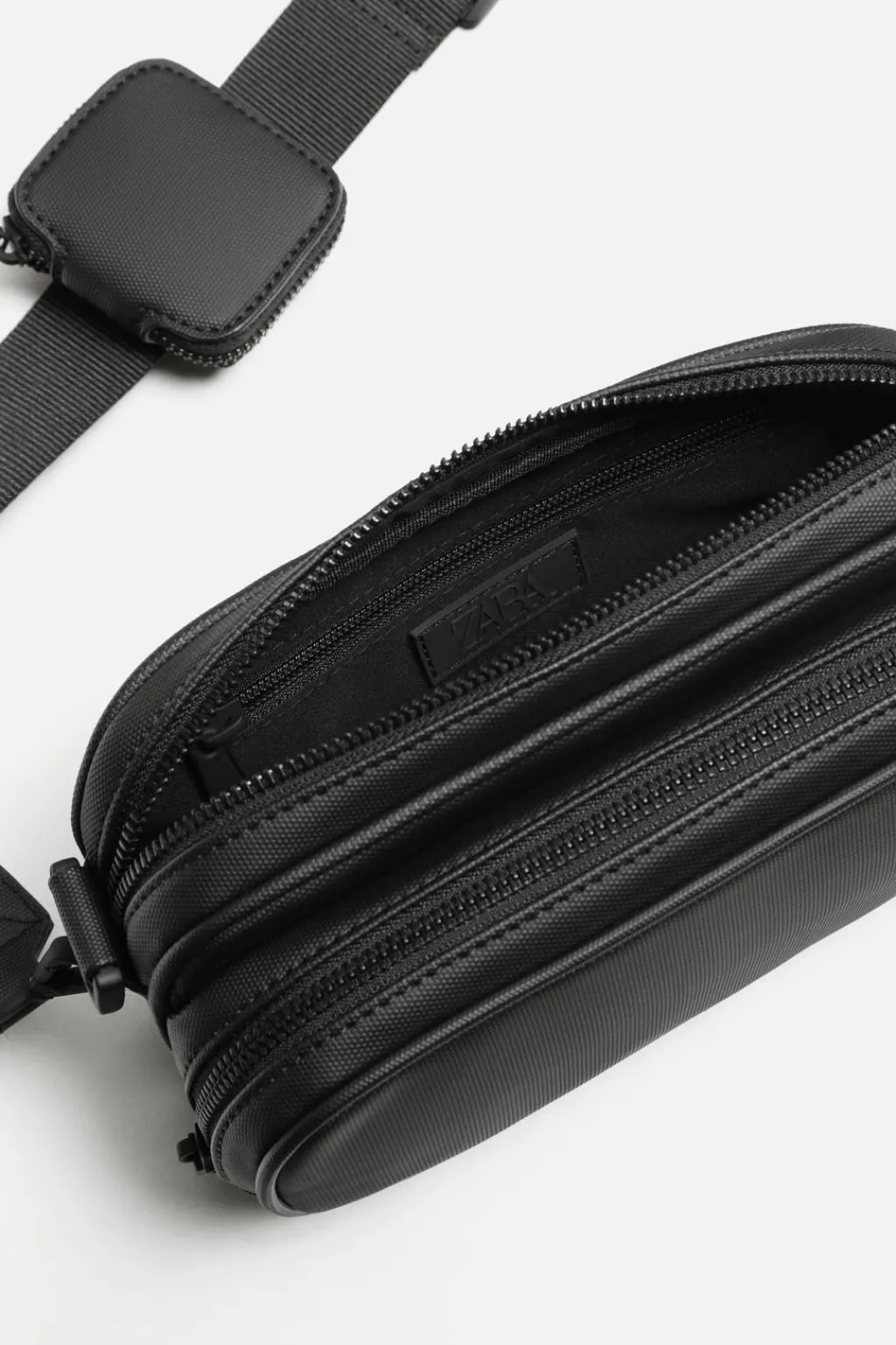 Online BANDOLERA TEXTURA CON MONEDERO Hombre Bolsos / Mochilas