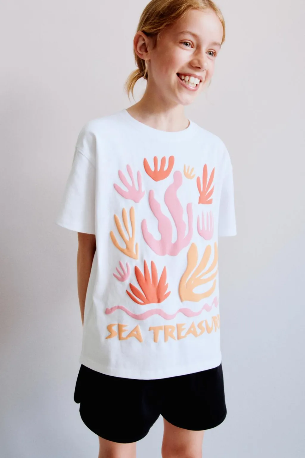 Niños ZARA 6 - 14 Años·Faldas / Bermudas<BERMUDA COMBINADA RIB