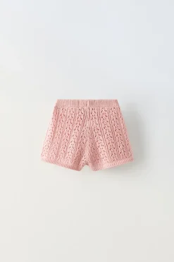 Niños ZARA 1½ - 6 Años·Punto|1½ - 6 Años·Faldas / Bermudas<BERMUDA CROCHET
