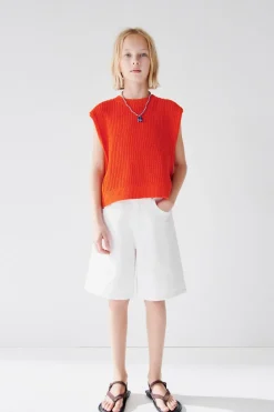 Niños ZARA 6 - 14 Años·Faldas / Bermudas<BERMUDA DENIM