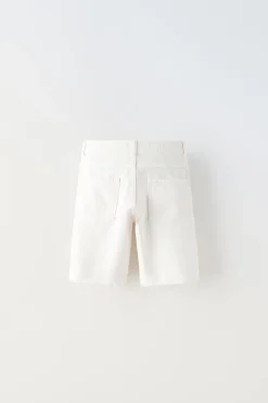 Niños ZARA 6 - 14 Años·Jeans<BERMUDA DENIM ROTOS