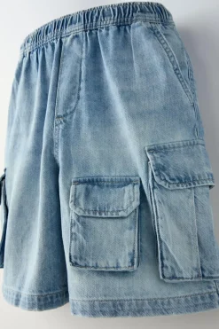 Niños ZARA 6 - 14 Años·Jeans<BERMUDA DENIM WORKER