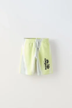 Niños ZARA 6 - 14 Años·Pantalones<BERMUDA FELPA TIE DYE