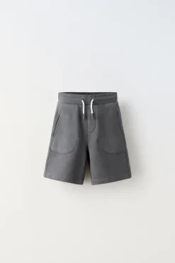 Niños ZARA 6 - 14 Años·Pantalones<BERMUDA GARMENT DYE