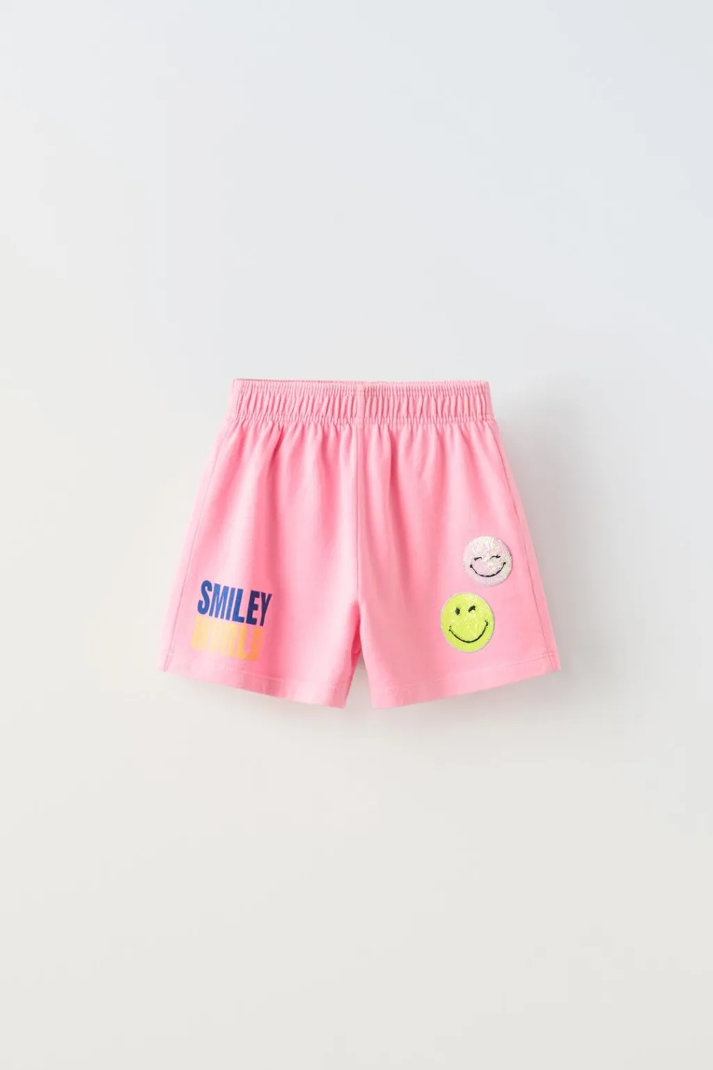 Niños ZARA 6 - 14 Años·Faldas / Bermudas<BERMUDA PARCHES SMILEYWORLD ®