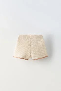 Niños ZARA 1½ - 6 Años·Punto|1½ - 6 Años·Faldas / Bermudas<BERMUDA PUNTO