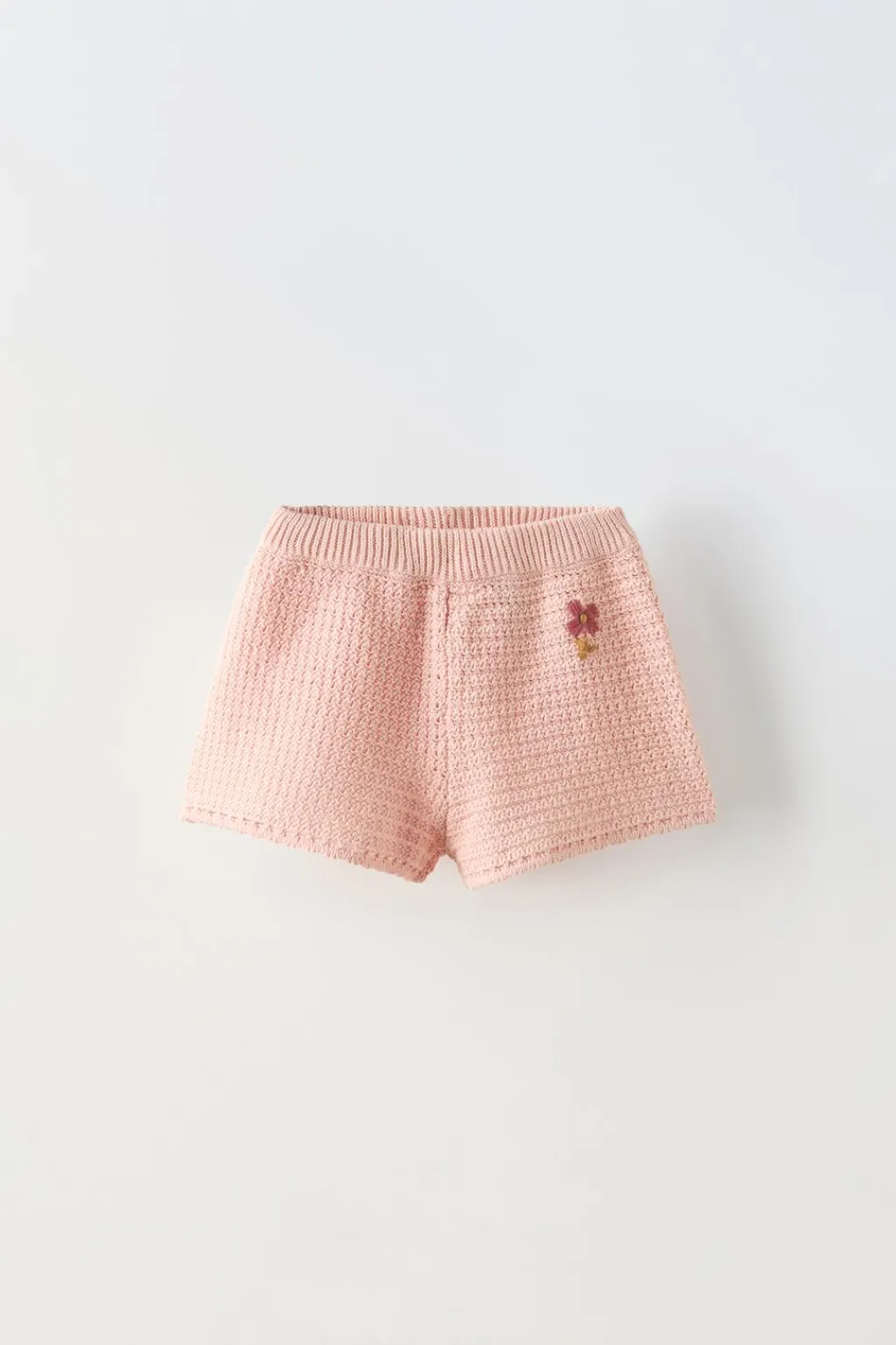 Niños ZARA 1½ - 6 Años·Punto|1½ - 6 Años·Faldas / Bermudas<BERMUDA PUNTO FLOR