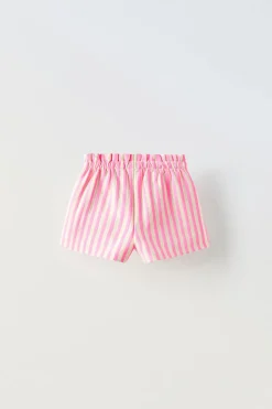 Niños ZARA 1½ - 6 Años·Faldas / Bermudas|6 - 18 Meses·Braguitas / Bermudas<BERMUDA RAYAS
