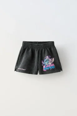 Niños ZARA 6 - 14 Años·Faldas / Bermudas<BERMUDA STITCH & ANGEL © DISNEY