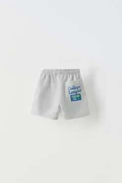 Niños ZARA 1½ - 6 Años·Faldas / Bermudas|1½ - 6 Años·Chándal<BERMUDA TEXTO ETIQUETA