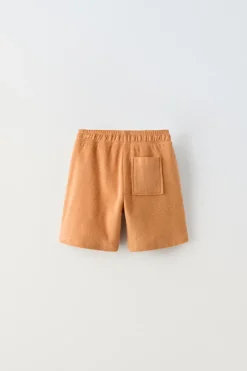 Niños ZARA 6 - 14 Años·Pantalones<BERMUDA TOALLA CONTRASTE ETIQUETA