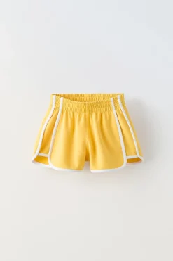 Niños ZARA 6 - 14 Años·Faldas / Bermudas|6 - 14 Años·Deporte / Jogging<BERMUDA VIVOS CONTRASTE